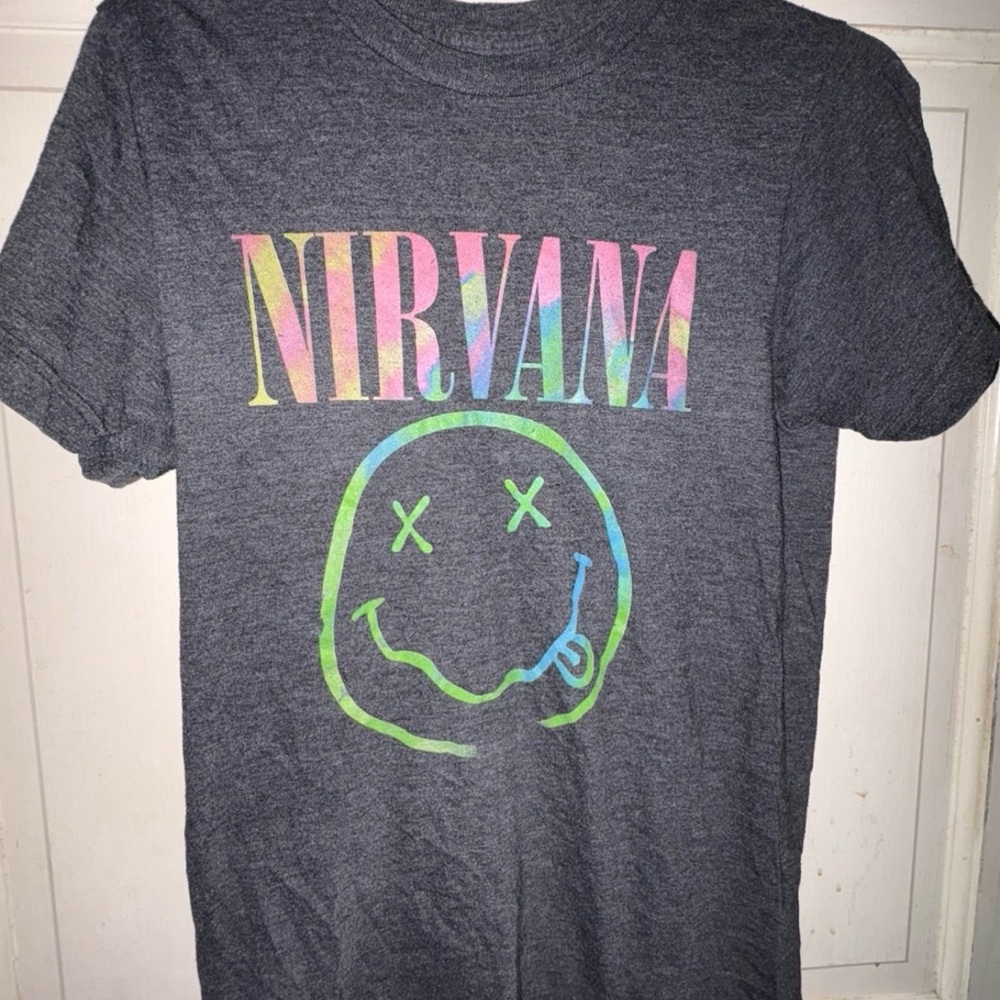 Nirvana Gray Short Sleeve Tee